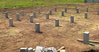 Фундамент на забивных жб сваях под ключ в Касимове - фундамент из забивных железобетонных свай цена от 3158 руб/м2