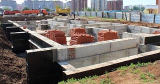 Фундаменты промышленных зданий в Касимове цена от 24850 руб. - заказать строительство фундамента промздания под стальные колонны